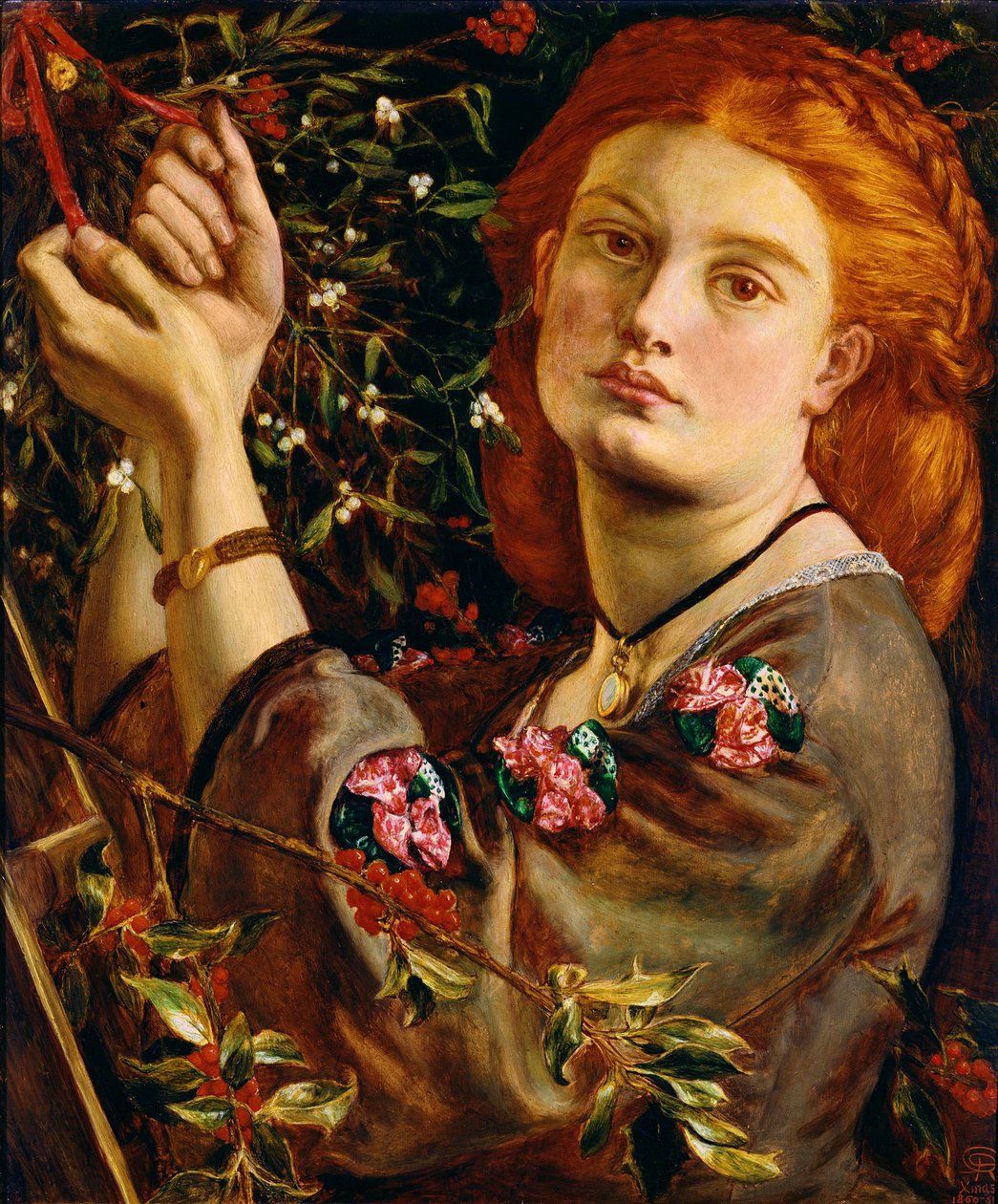 Huonekalut ja erilaiset esineet 1100- ja 1300-luvuilta tekijältä Dante Gabriel Charles Rossetti