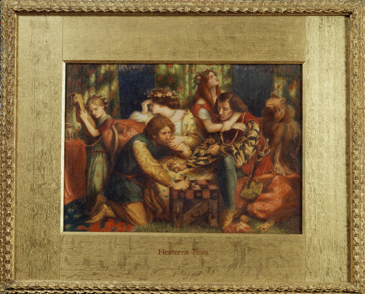 Eilinen ruusu tekijältä Dante Gabriel Charles Rossetti