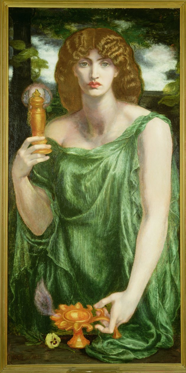 Mnemosyne tekijältä Dante Gabriel Charles Rossetti