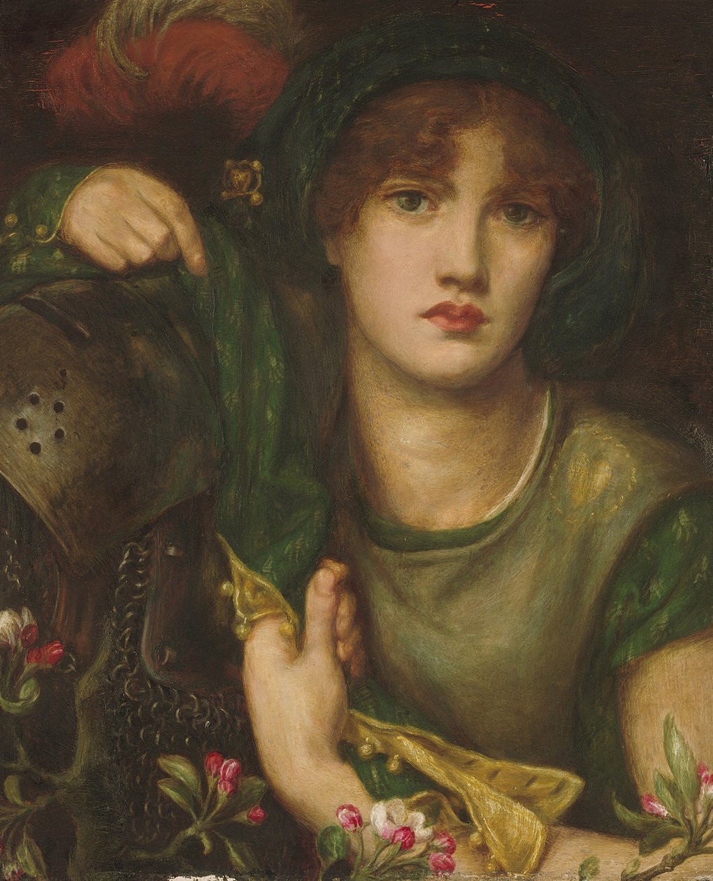 Huonekalut ja erilaiset esineet 1100- ja 1300-luvuilta tekijältä Dante Gabriel Charles Rossetti