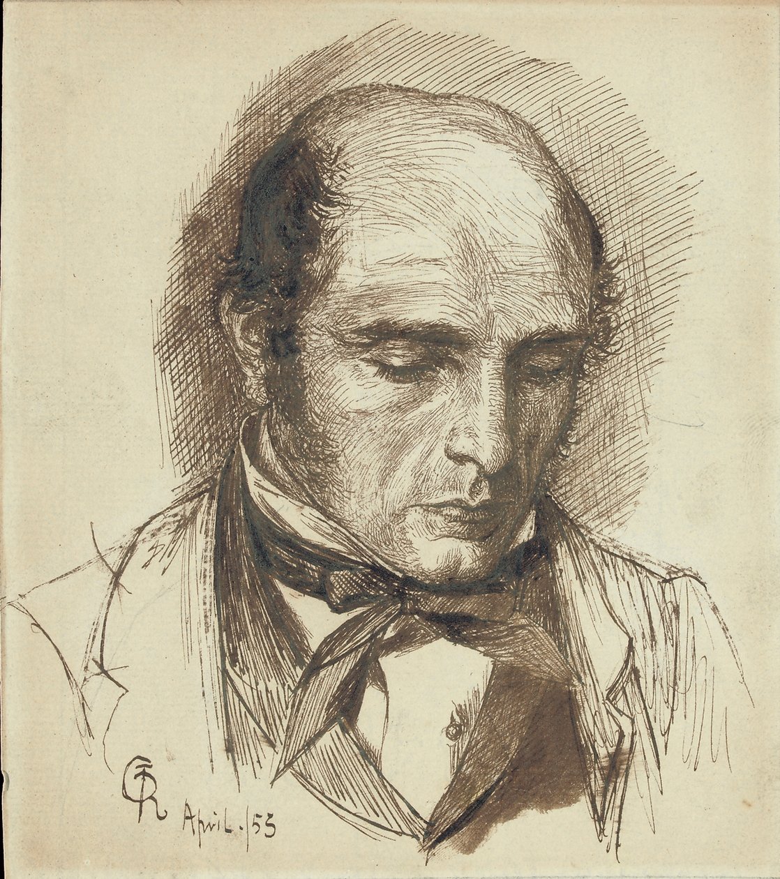 Henry Polidorin muotokuva, 1953 tekijältä Dante Gabriel Charles Rossetti