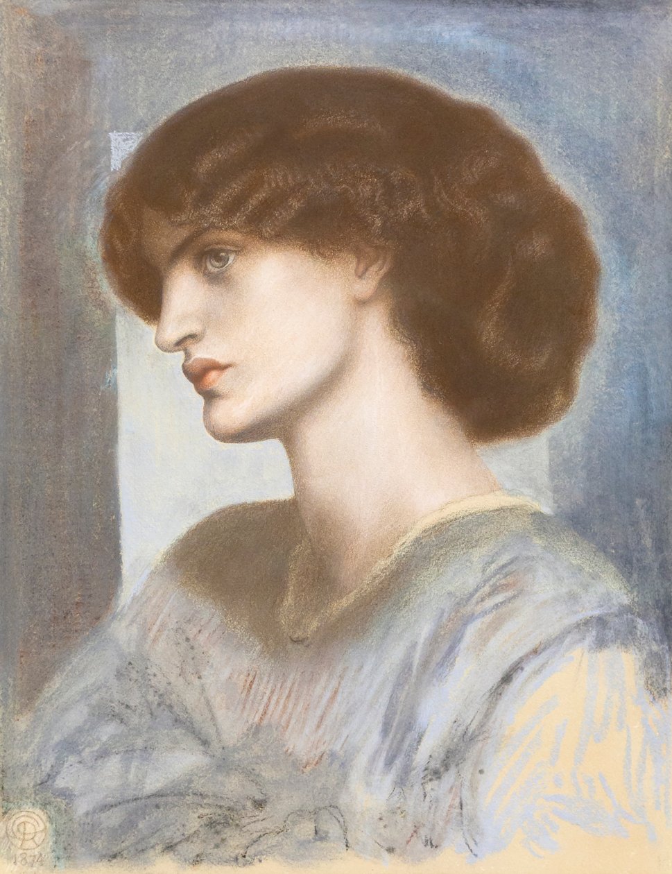 Jane Morrisin muotokuva tekijältä Dante Gabriel Charles Rossetti