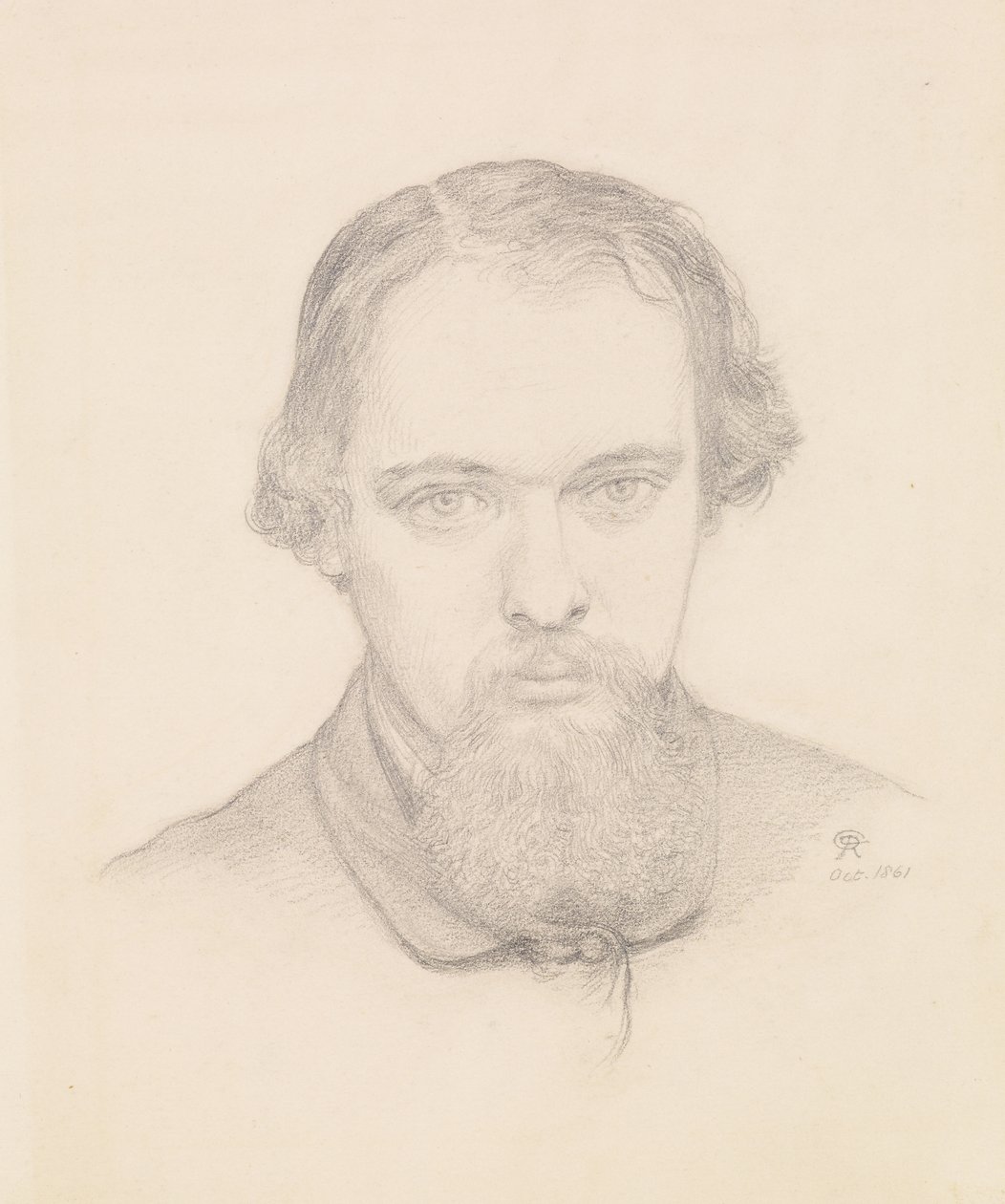 Omakuva tekijältä Dante Gabriel Charles Rossetti