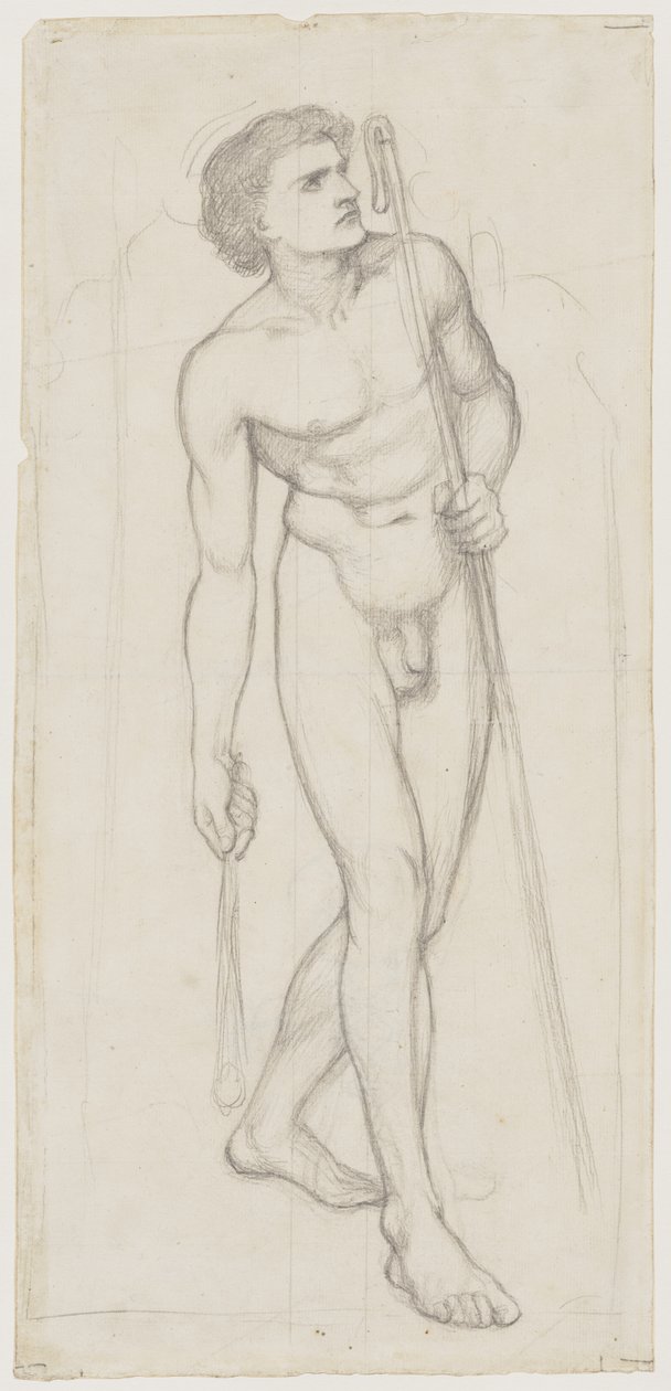 Tutkimus alttaritaulua varten tekijältä Dante Gabriel Charles Rossetti