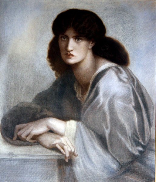 Tutkimus "Ikkunan nainen" tekijältä Dante Gabriel Charles Rossetti