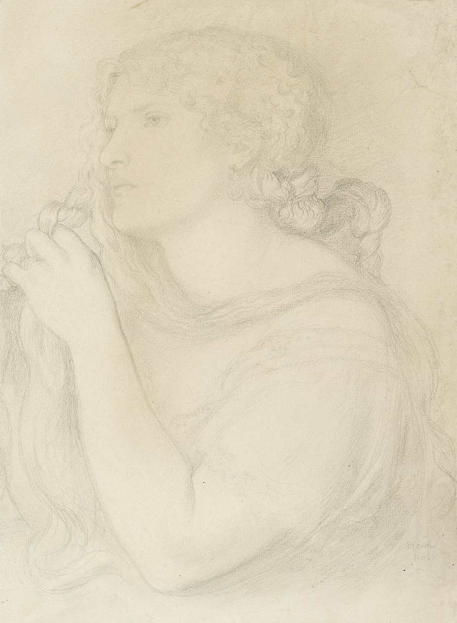 Fanny Cornforthin tutkimus, 1863 tekijältä Dante Gabriel Charles Rossetti