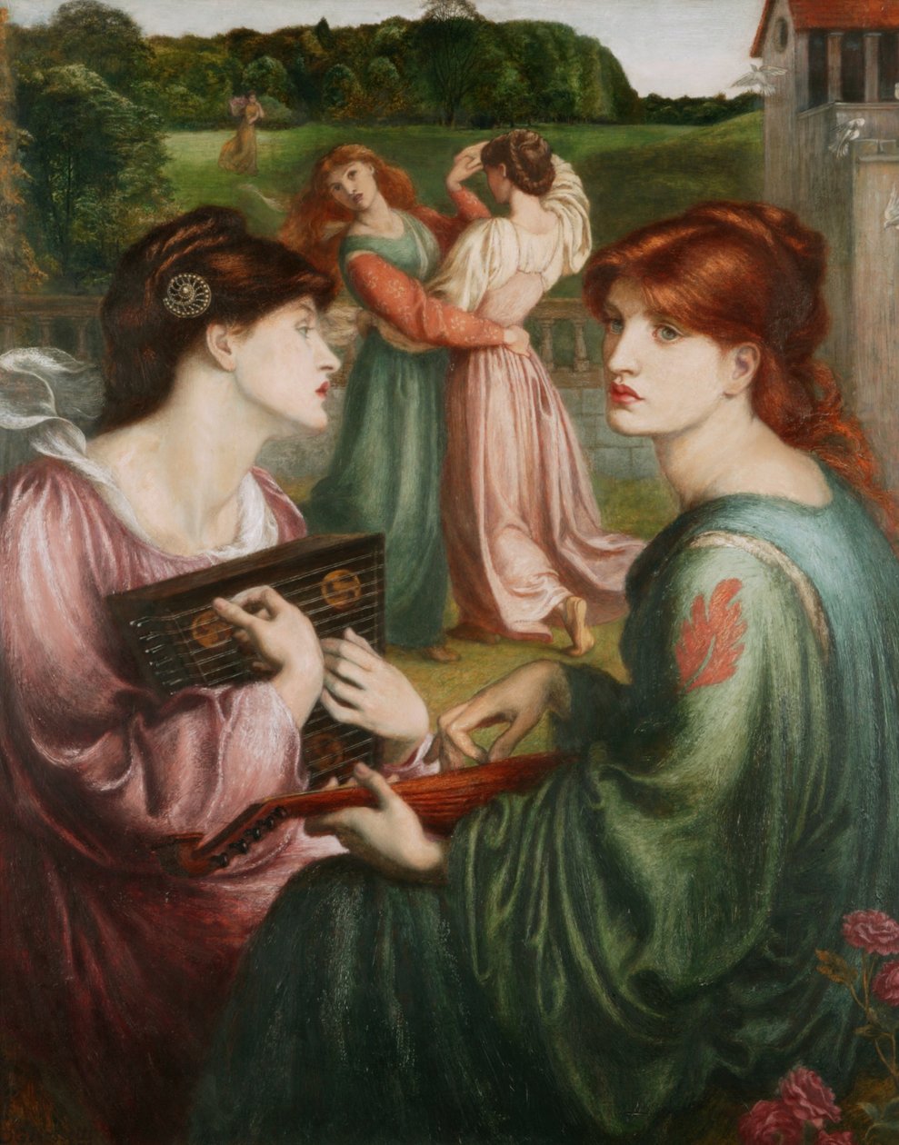 Bower Meadow tekijältä Dante Gabriel Charles Rossetti