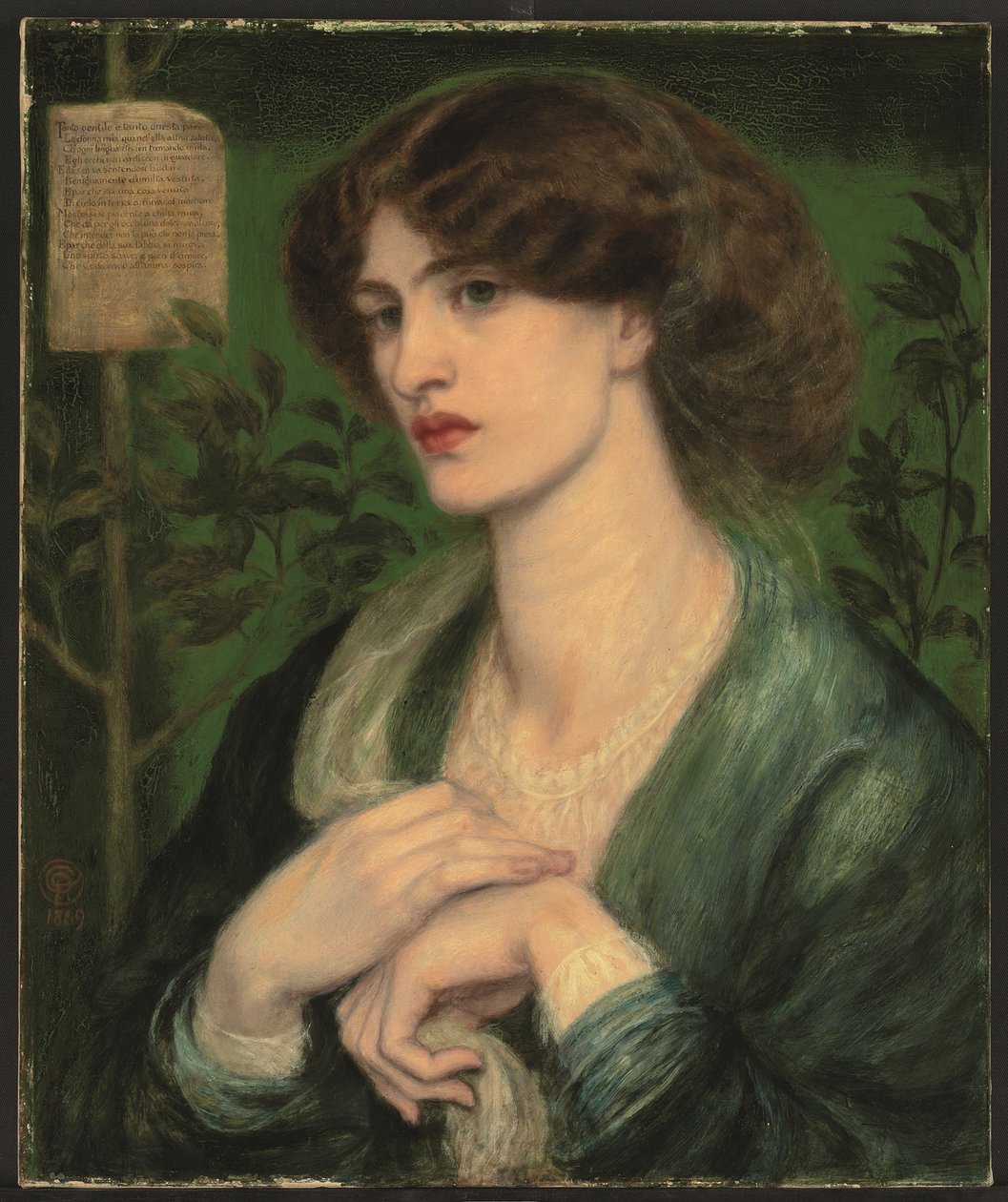 Beatricen tervehdys tekijältä Dante Gabriel Charles Rossetti