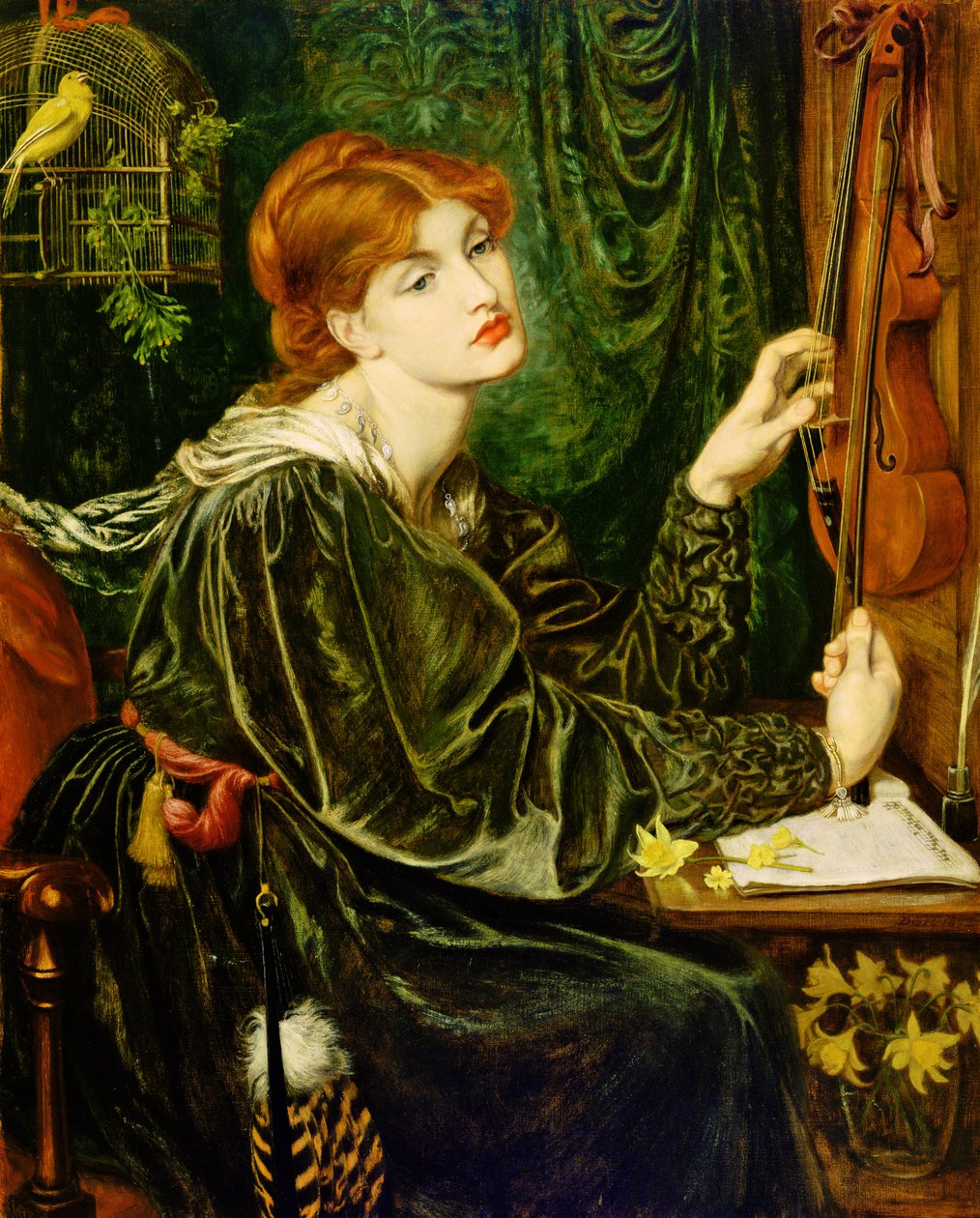 Veronica Veronese tekijältä Dante Gabriel Charles Rossetti