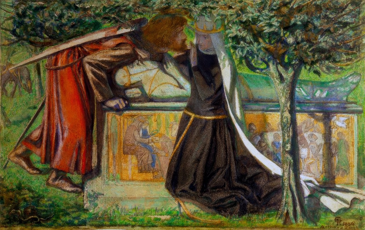 Arthurin hauta tekijältä Dante Gabriel Charles Rossetti