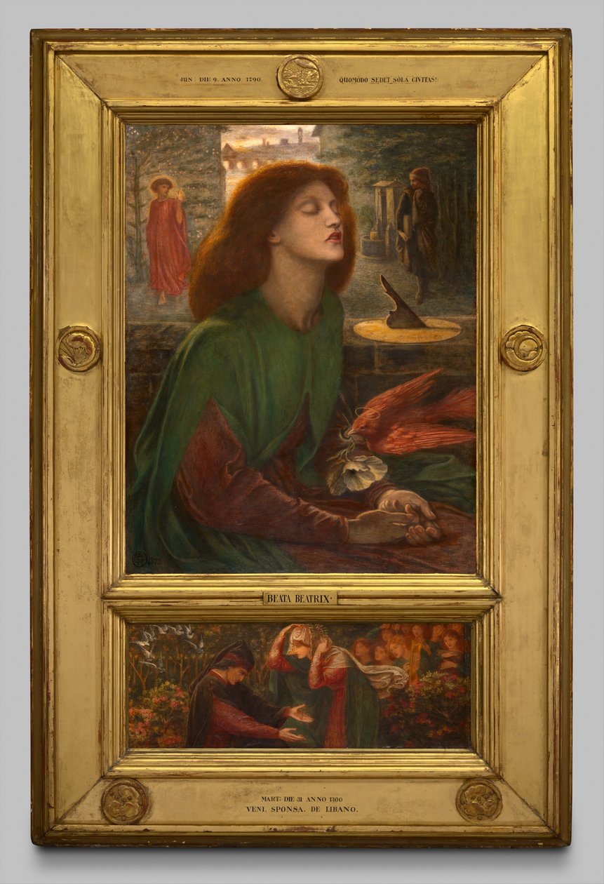 Siunattu Beatrix tekijältä Dante Gabriel Rossetti