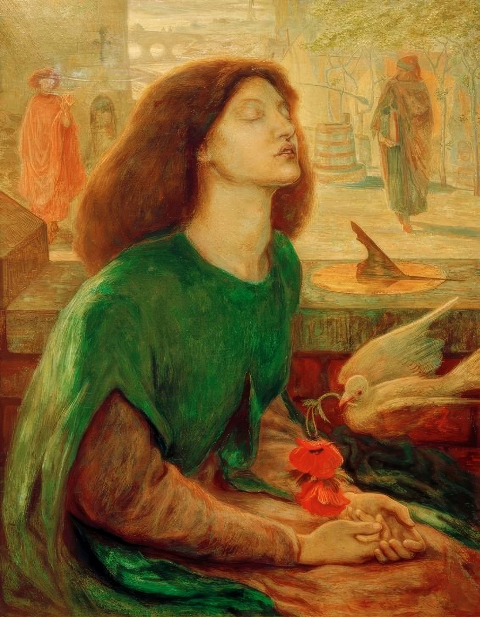 Beata Beatrix tekijältä Dante Gabriel Charles Rossetti