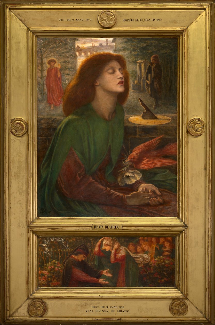 Beata Beatrix, 187172. tekijältä Dante Gabriel Rossetti