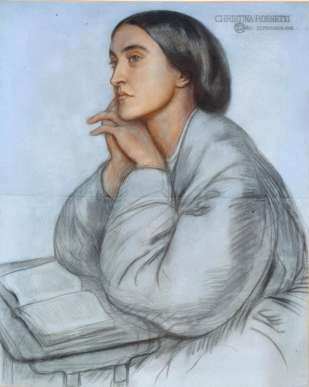 Christina Rossetti tekijältä Dante Gabriel Charles Rossetti