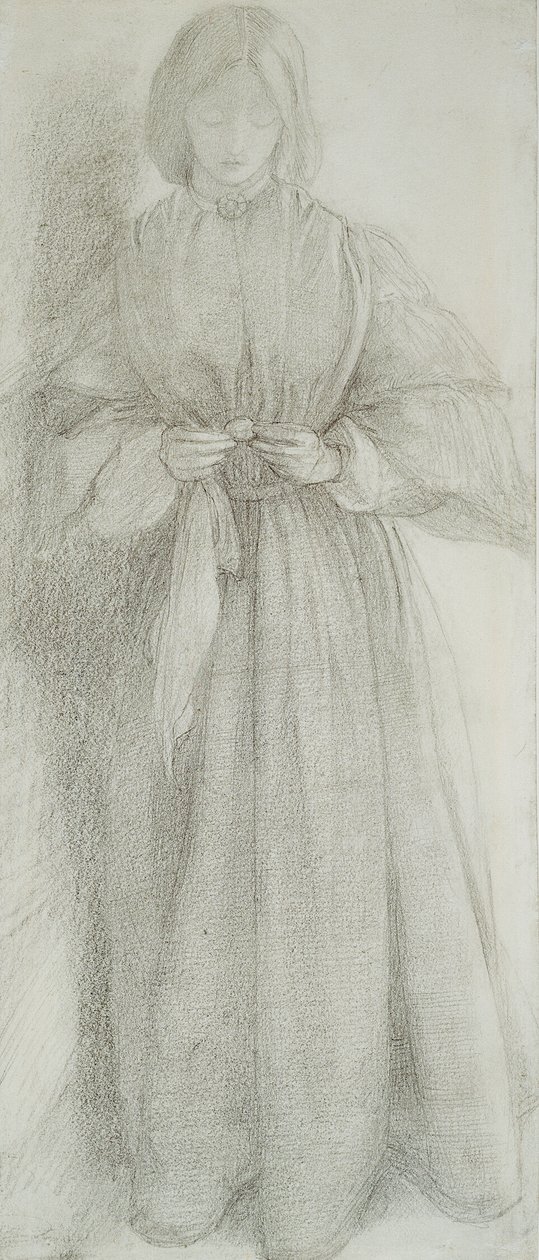 Elizabeth Siddal (rouva Dante Gabriel Rossetti) tekijältä Dante Gabriel Rossetti