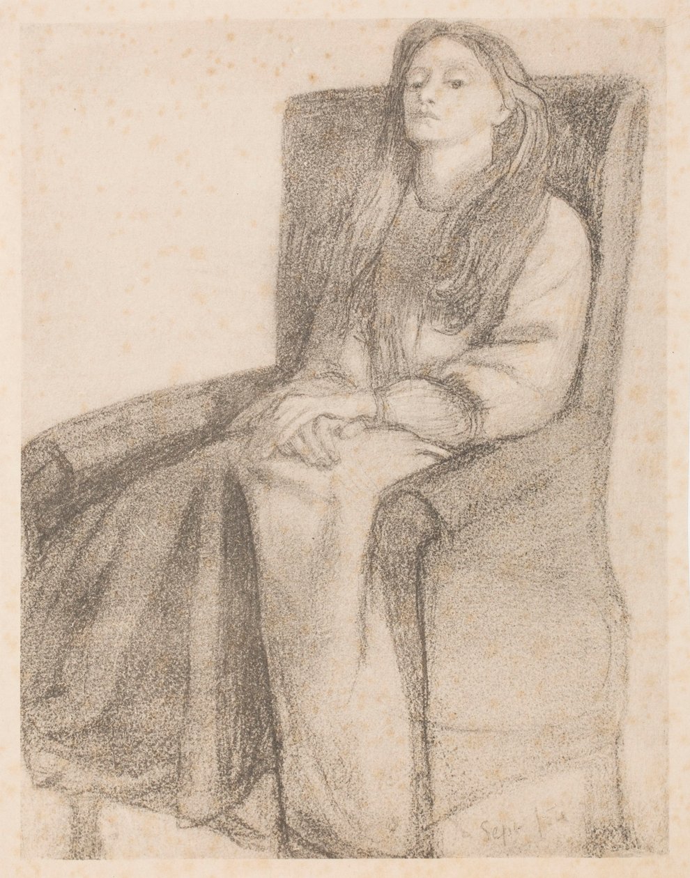 Elizabeth Siddal tekijältä Dante Gabriel Rossetti