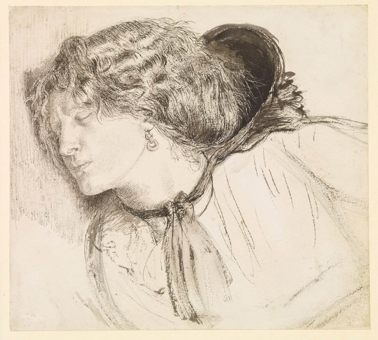 Löytyi - Tytön pään tutkimus tekijältä Dante Gabriel Rossetti