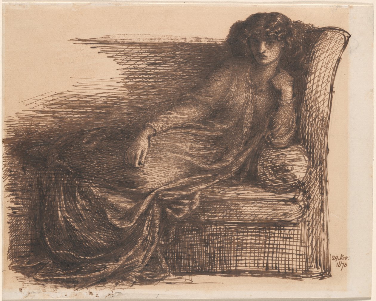 Jane Morris tekijältä Dante Gabriel Rossetti