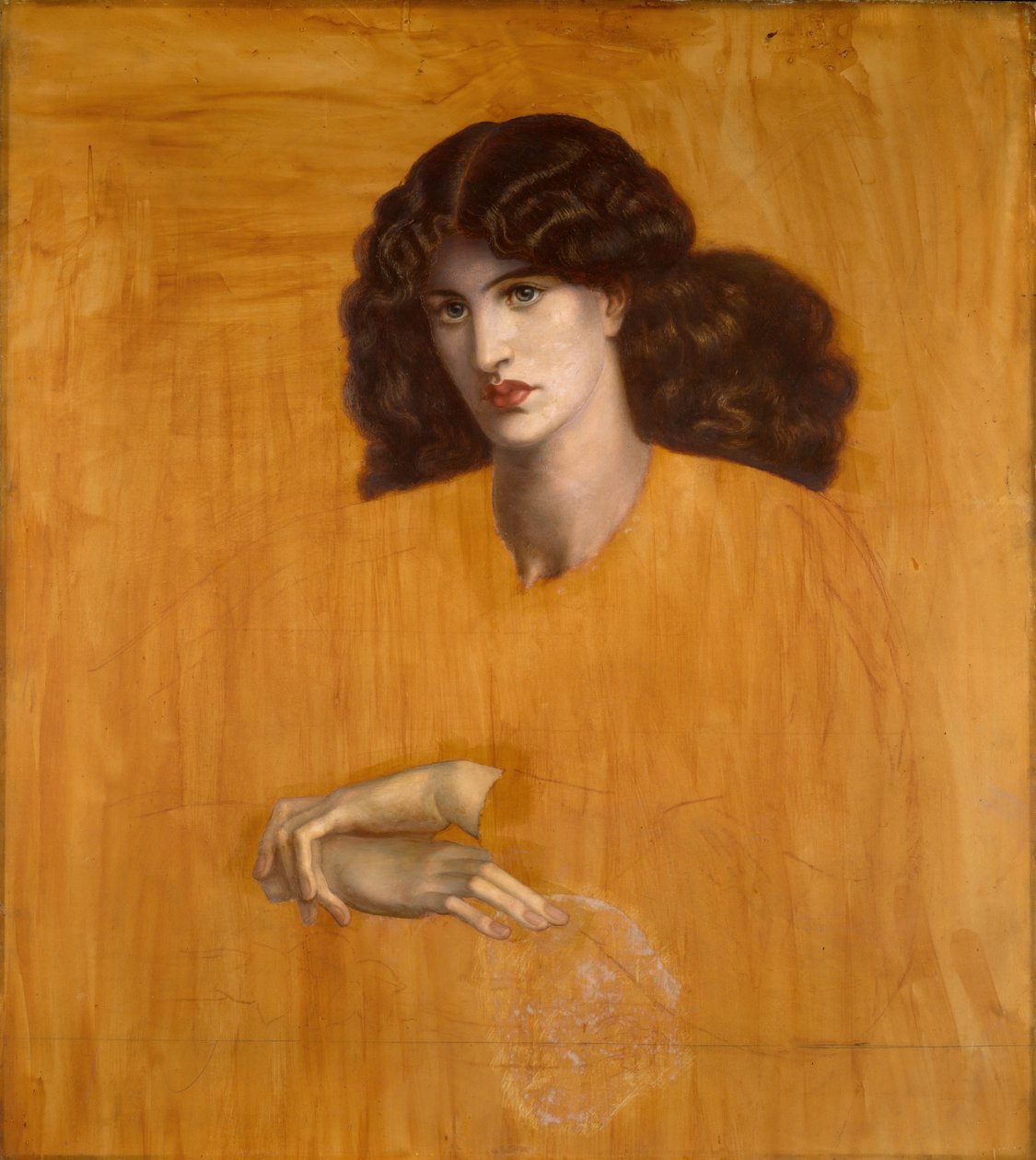 La Donna Della Finestra [The Lady of Pity], 1881. tekijältä Dante Gabriel Rossetti