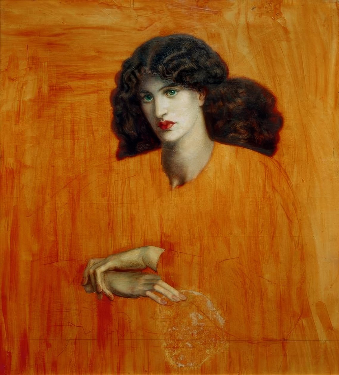 La Donna della Finestra tekijältä Dante Gabriel Charles Rossetti