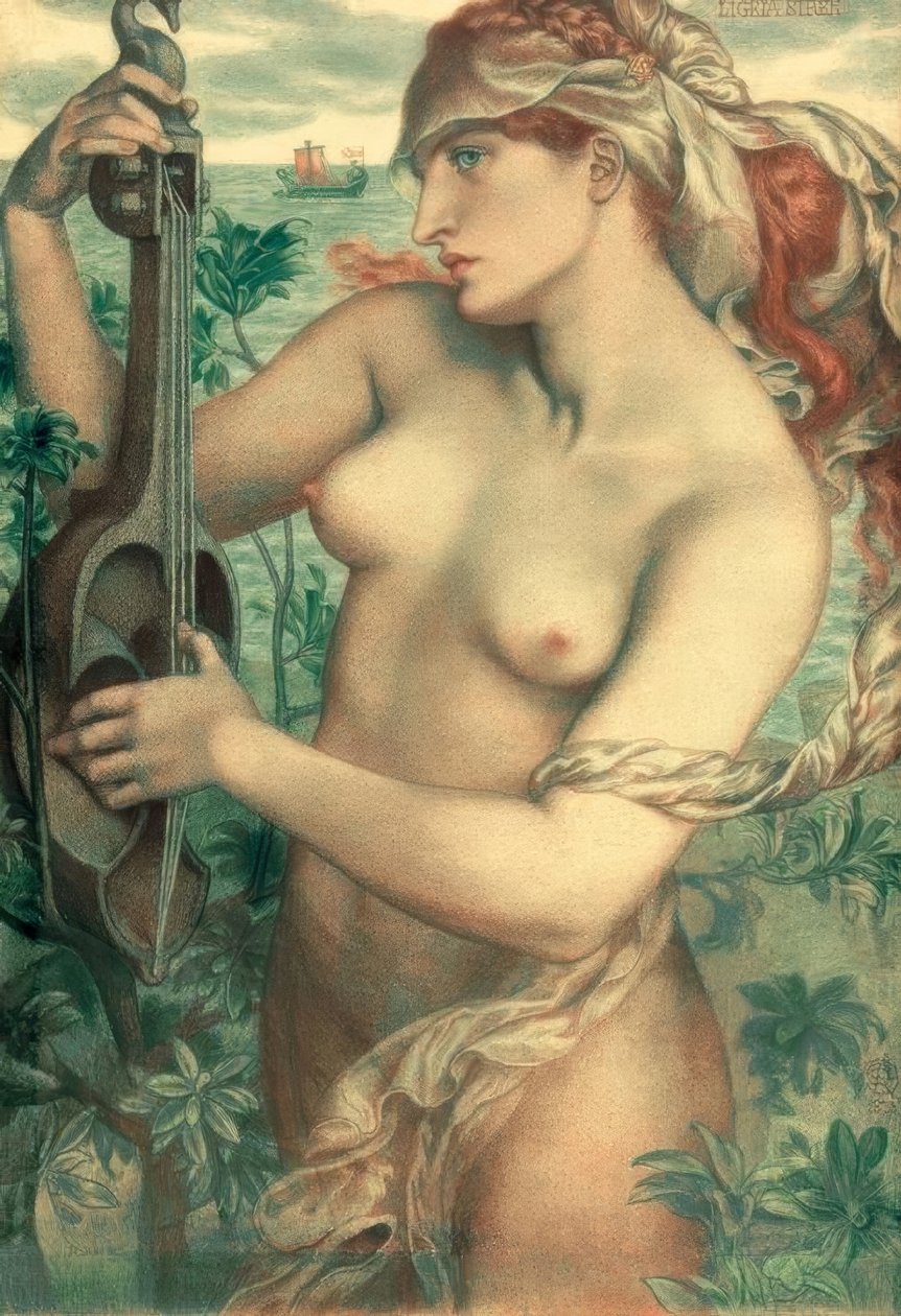 Ligeia Sireeni tekijältä Dante Gabriel Charles Rossetti