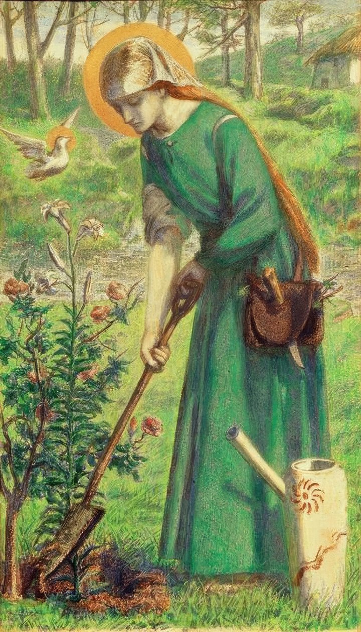 Maria Nasarene tekijältä Dante Gabriel Charles Rossetti