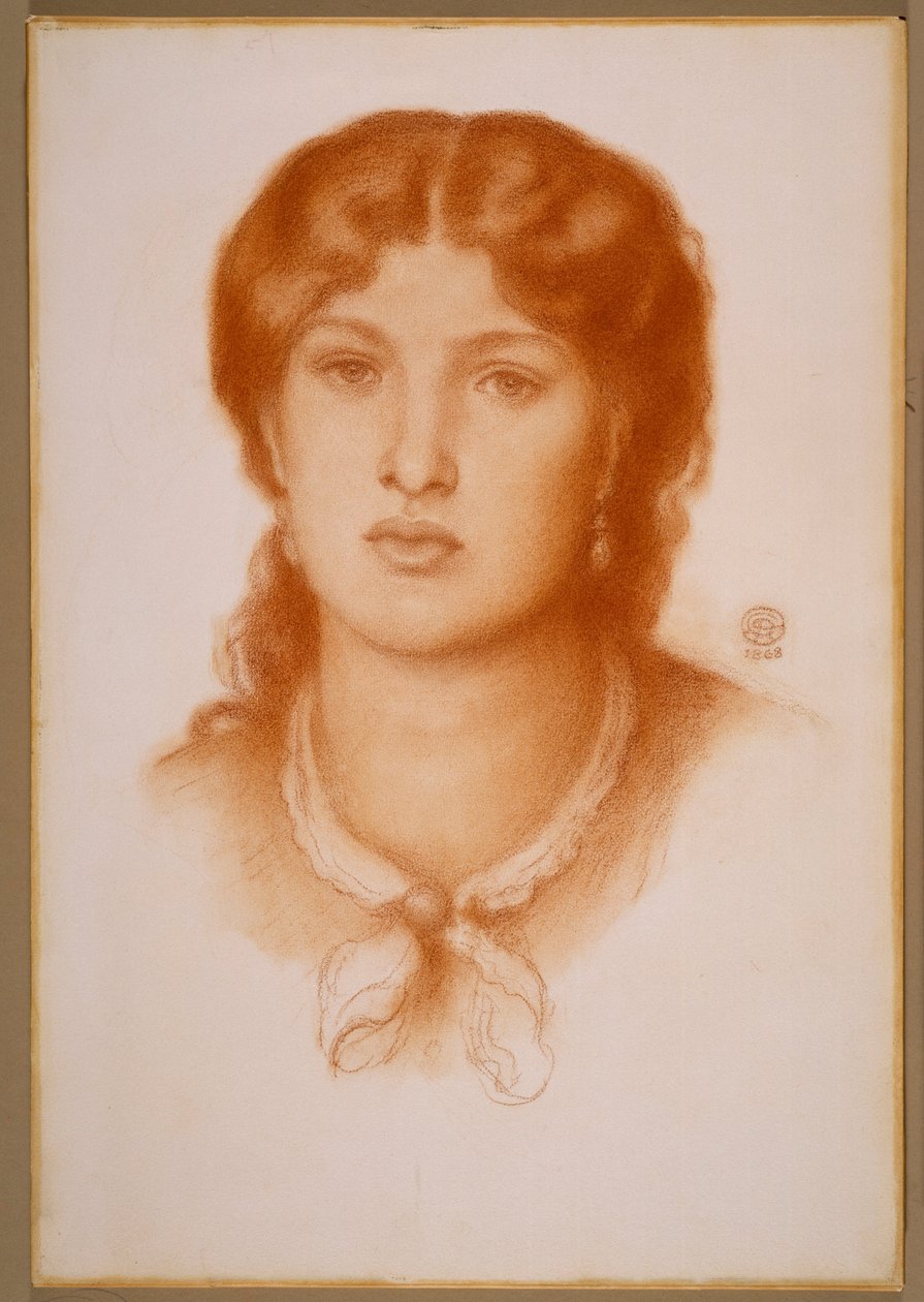 Fanny Cornforthin muotokuva tekijältä Dante Gabriel Rossetti