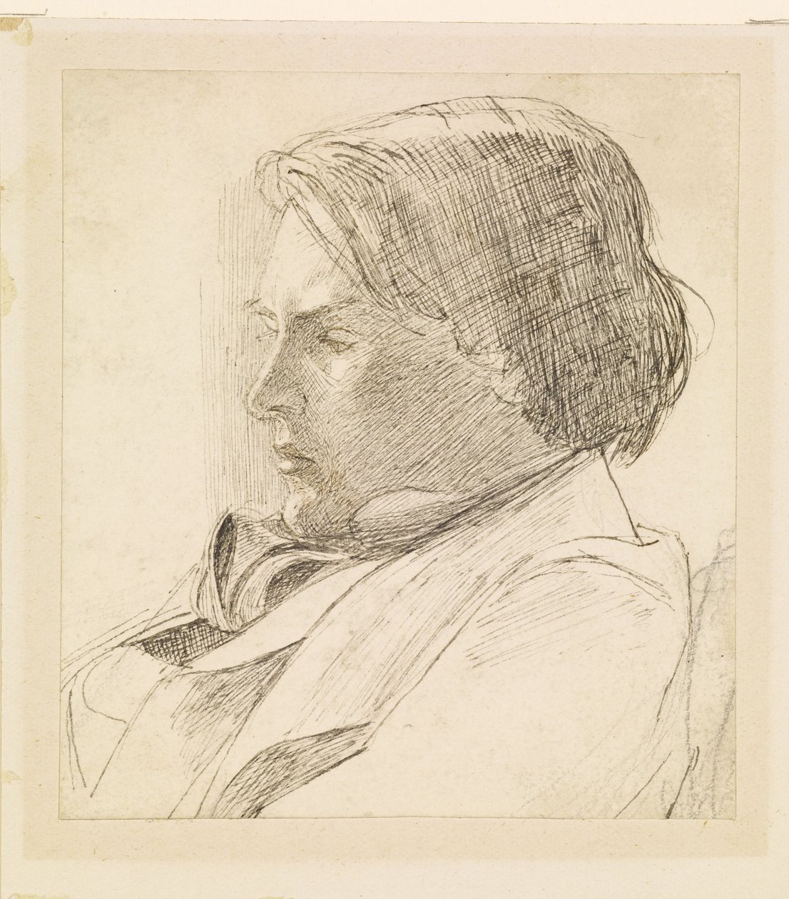 Nuoren miehen muotokuva tekijältä Dante Gabriel Rossetti