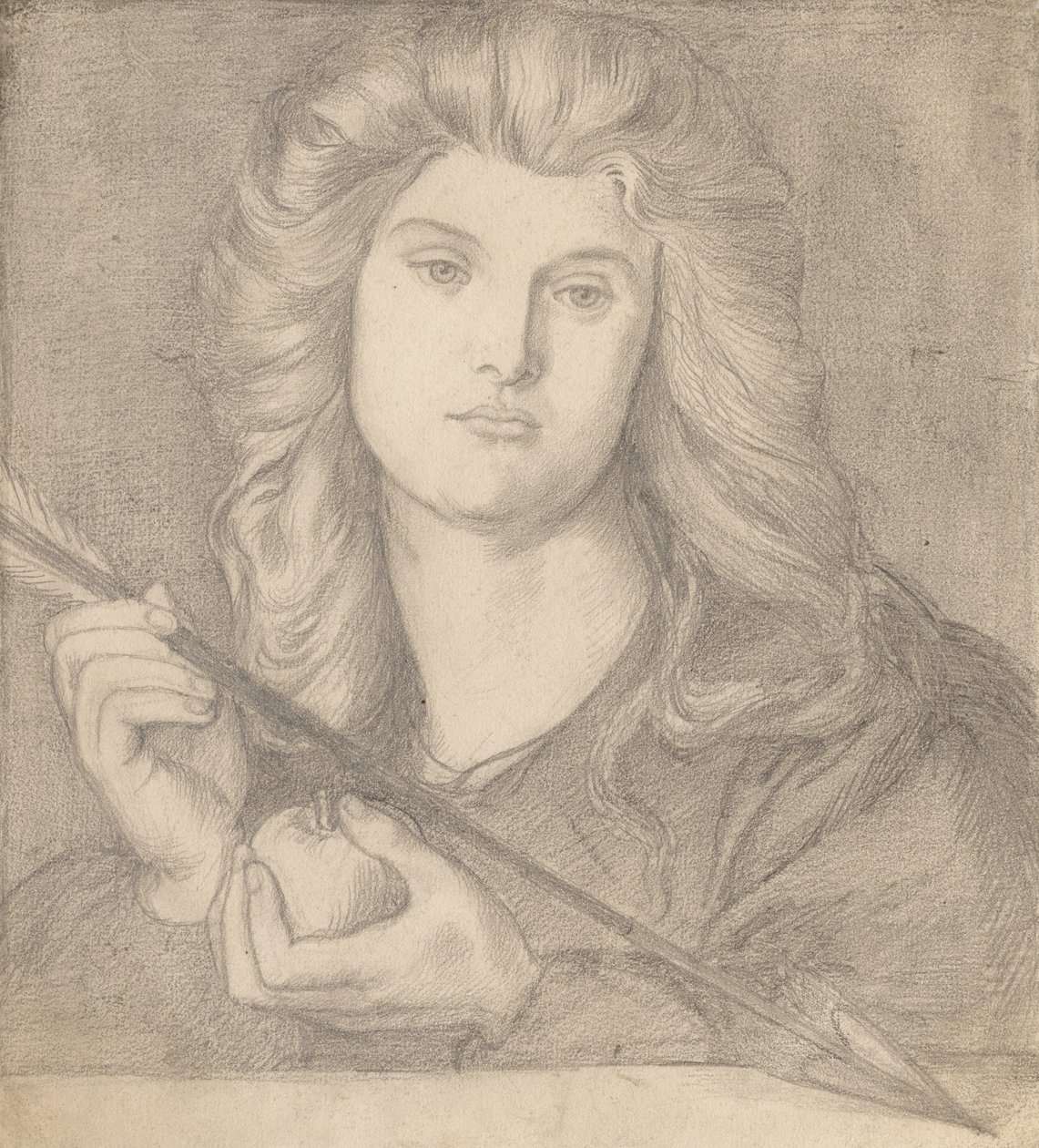 Tutkimus "Venus Verticordia" tekijältä Dante Gabriel Rossetti