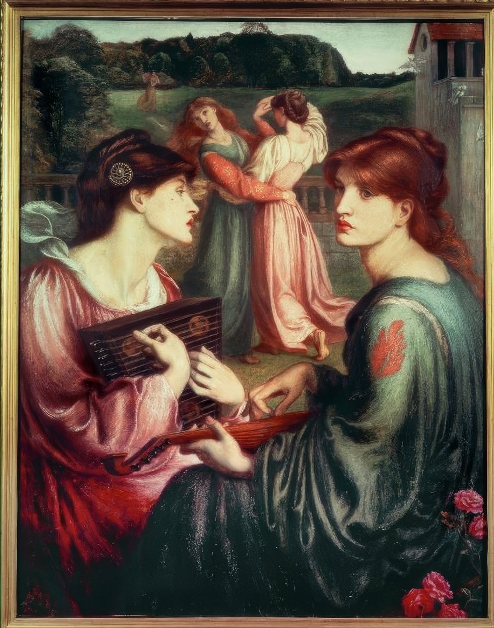Bower Meadow tekijältä Dante Gabriel Charles Rossetti