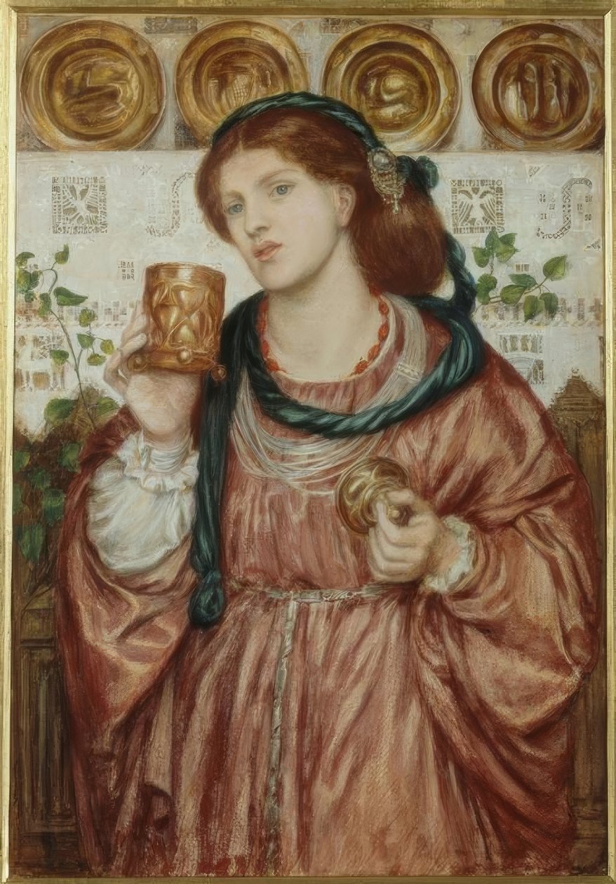 Rakastava Cup tekijältä Dante Gabriel Charles Rossetti