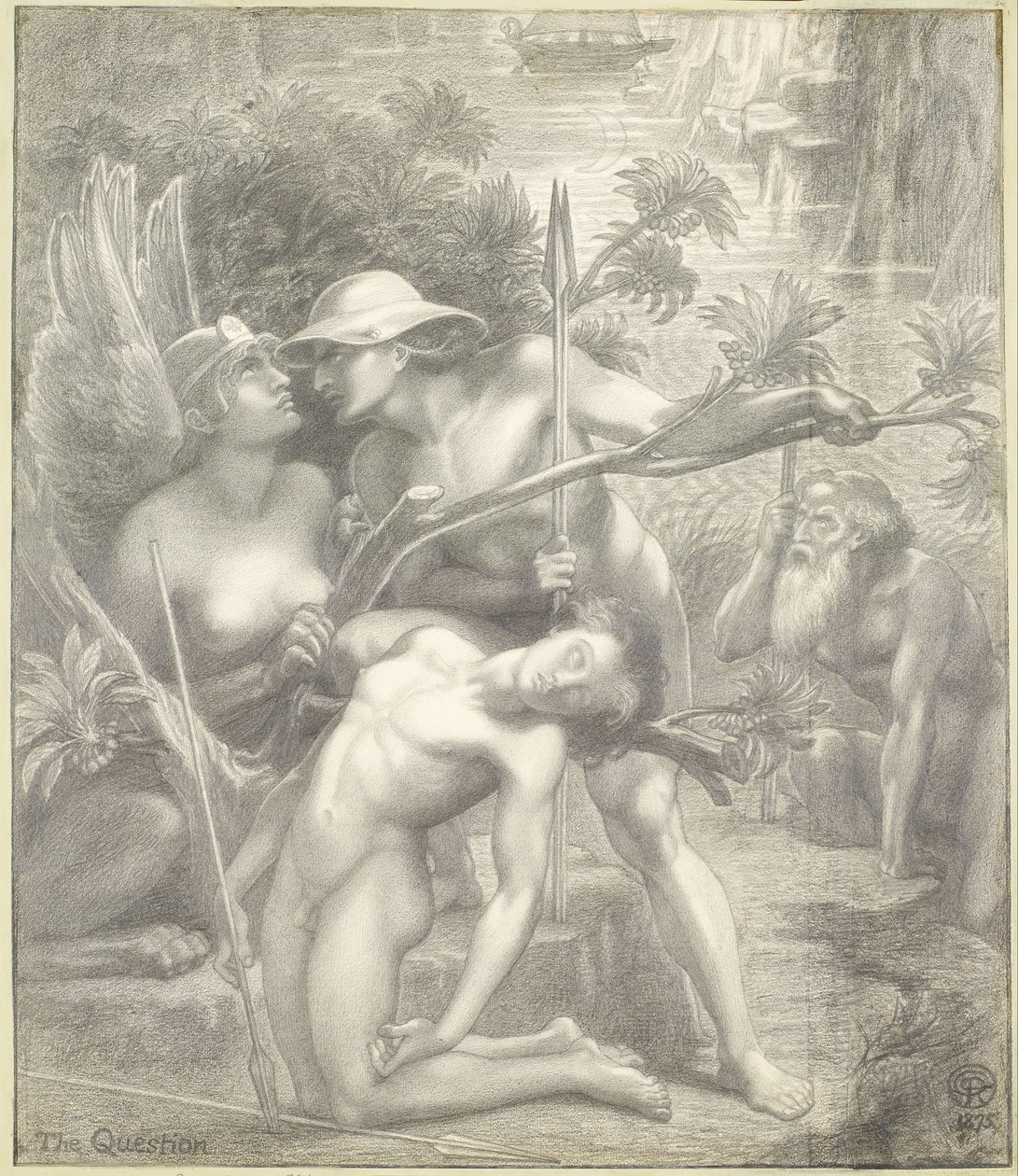 Kysymys, sfinksi tekijältä Dante Gabriel Rossetti