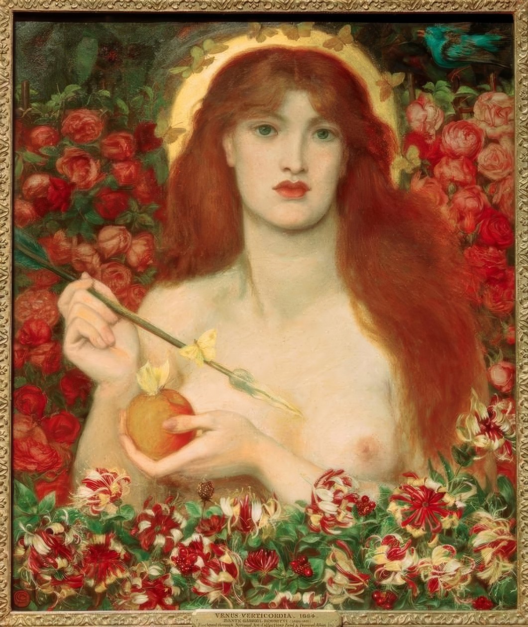 Venus Verticordia tekijältä Dante Gabriel Charles Rossetti