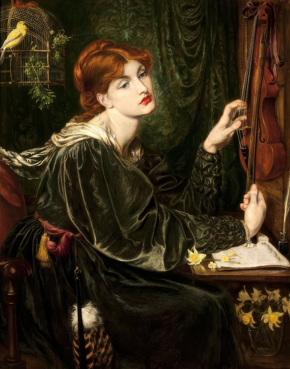 Veronica Veronese tekijältä Dante Gabriel Rossetti