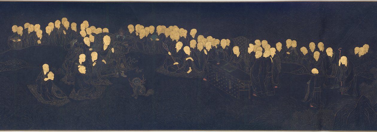 Viisisataa Luohania, Ming-dynastia, 1427. tekijältä Daohong
