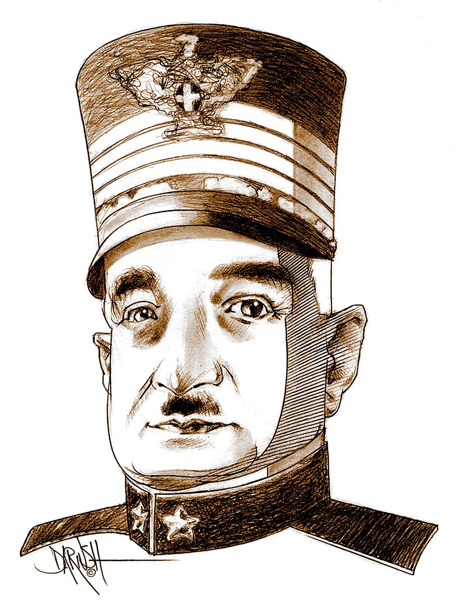Armando Diaz, 2003 (digitaalinen värikynäpiirustus) tekijältä Dariush Radpour
