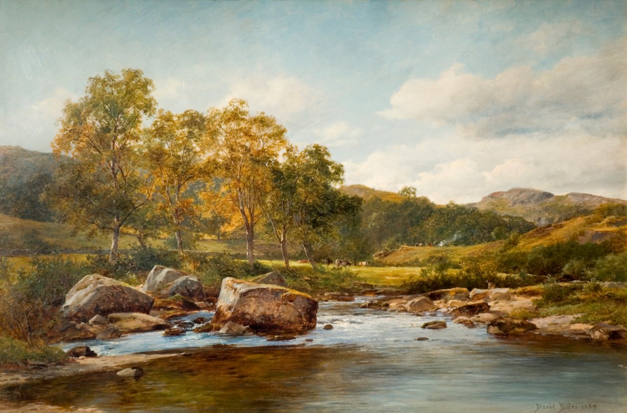 Stepping Stones Llugwy-joella, 1889 tekijältä David Bates