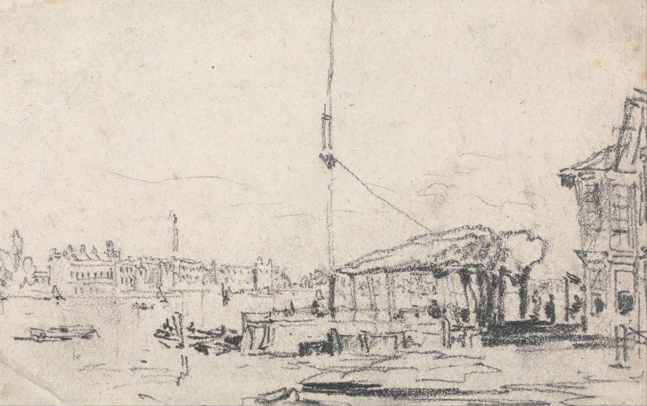 Näkymä Scheldtistä tekijältä David Cox