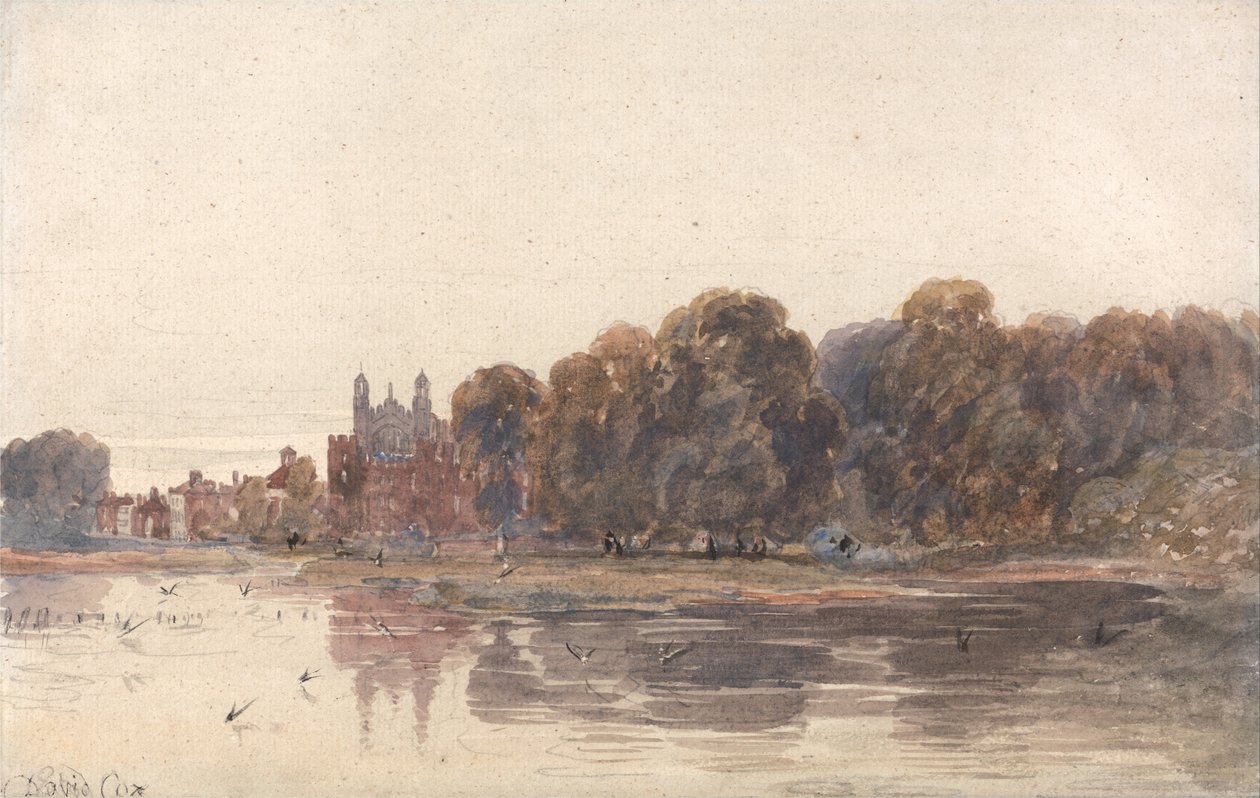 Eton Thamesista tekijältä David Cox