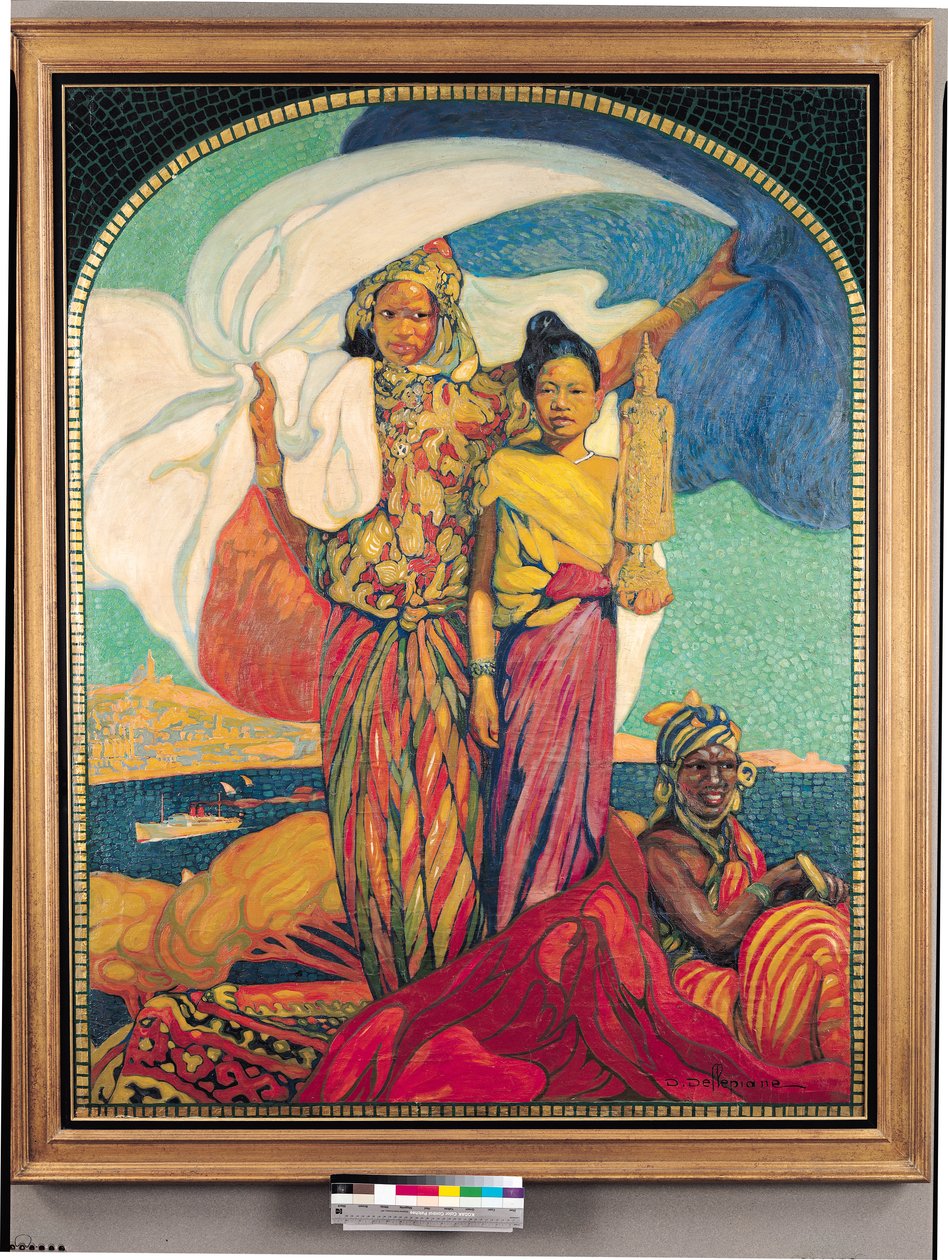 National Colonial Exhibition, Marseille, 1922 (katso myös 161093) tekijältä David Dellepiane
