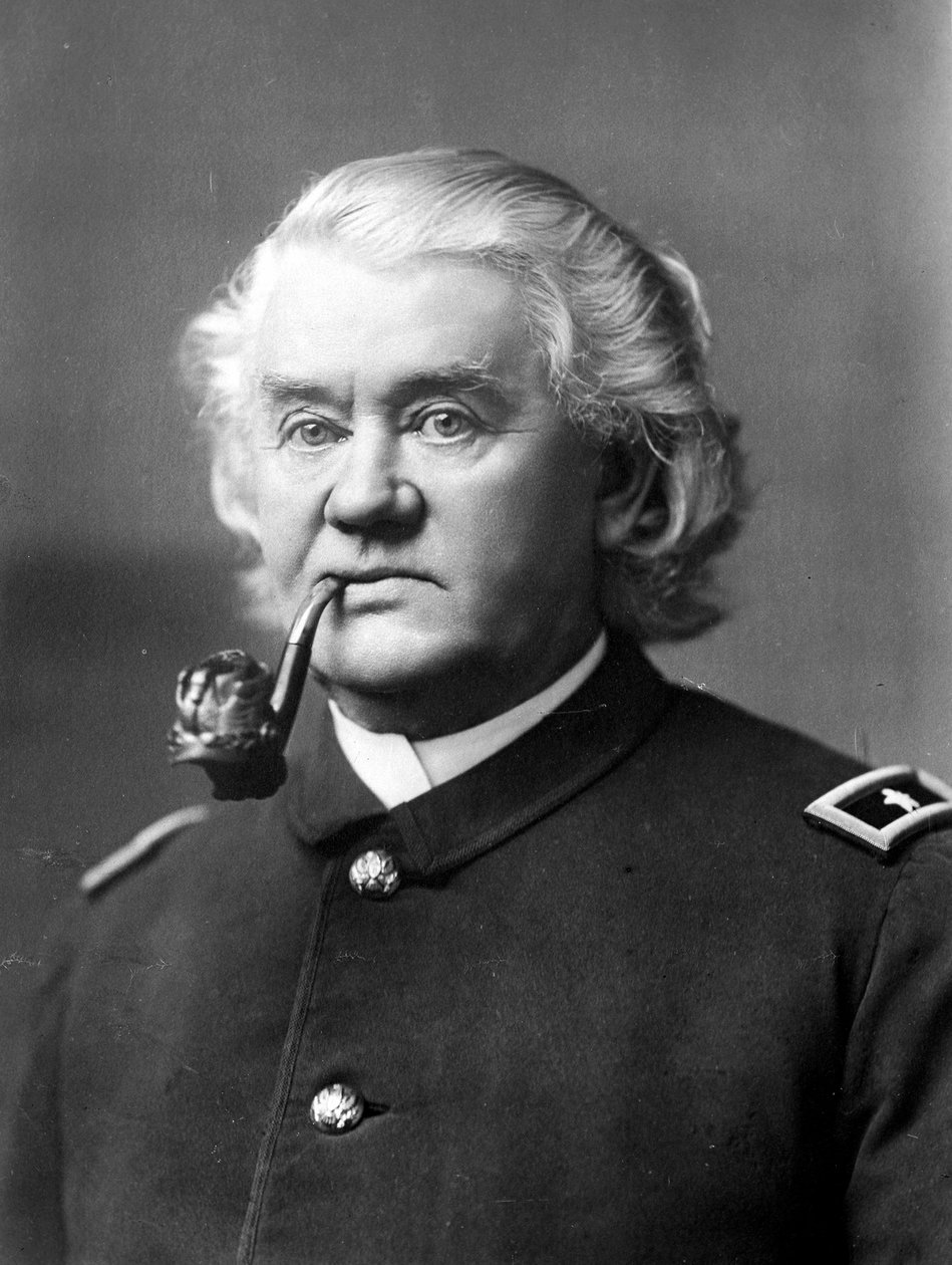 Eversti Frederick Benteen, noin 1874-98. tekijältä David Frances Barry