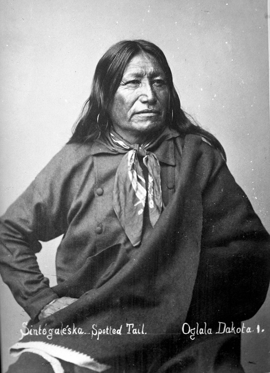 Sintegaleska, Spotted Tail, Oglala Dakota I, 1880-luku tekijältä David Frances Barry