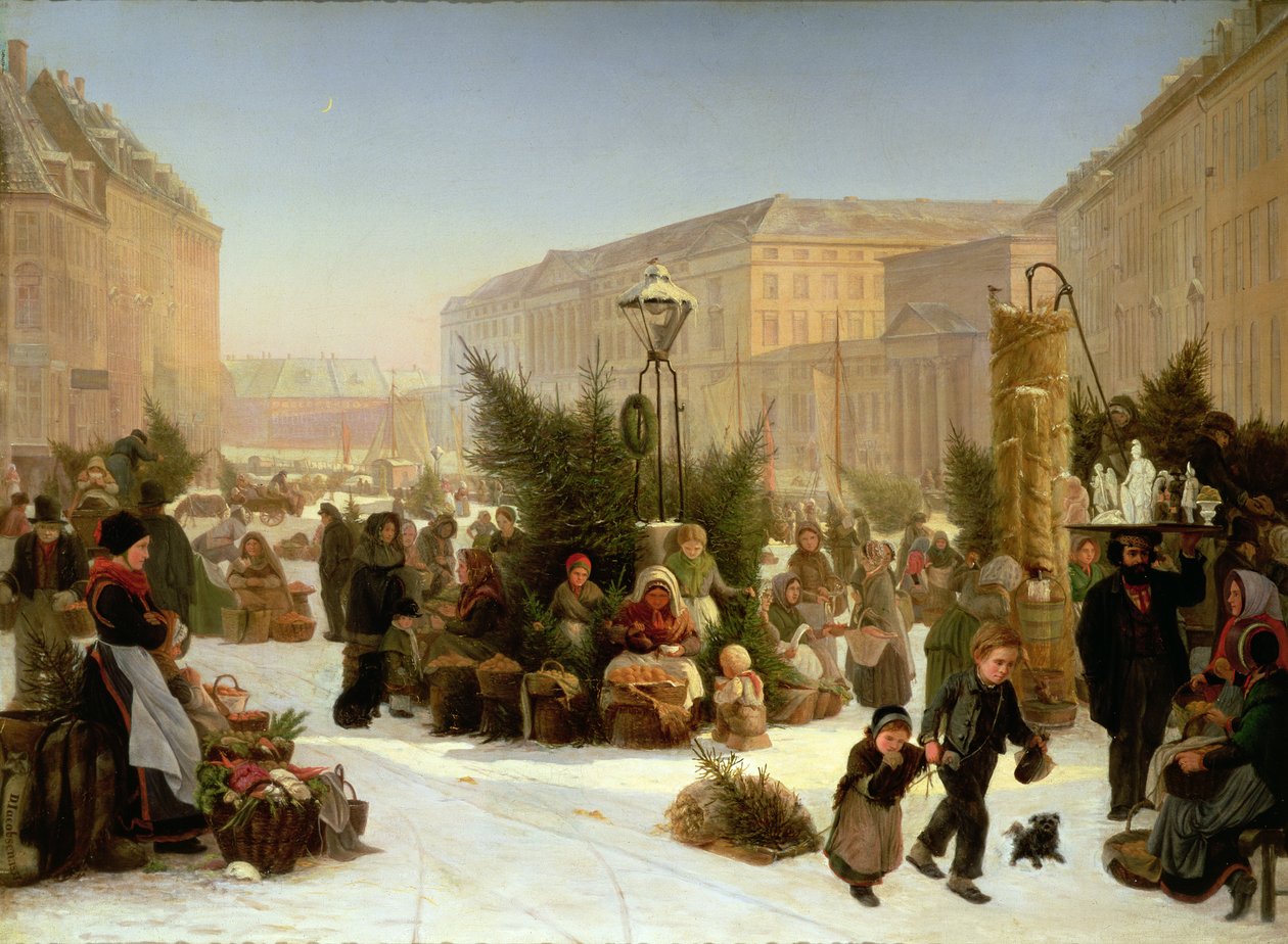 Myydään joulukuusia, 1853 tekijältä David Jacobsen