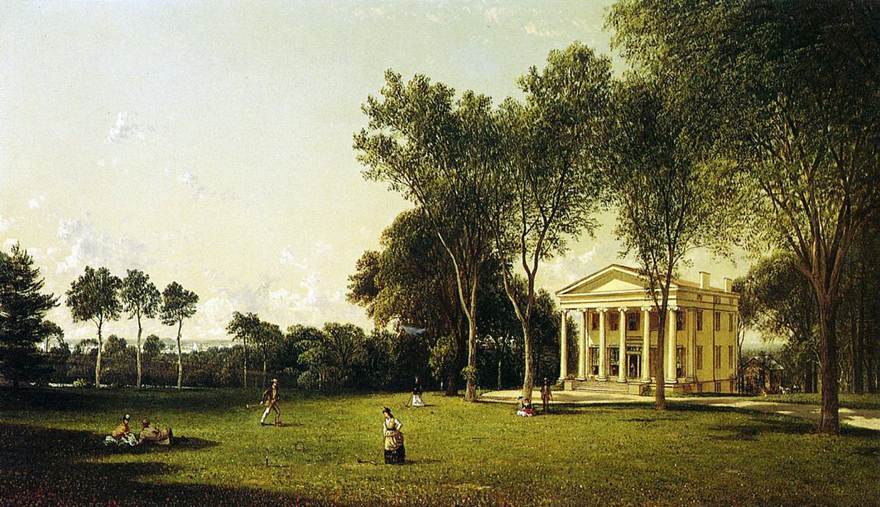 Krokettipeli, 1873 tekijältä David Johnson