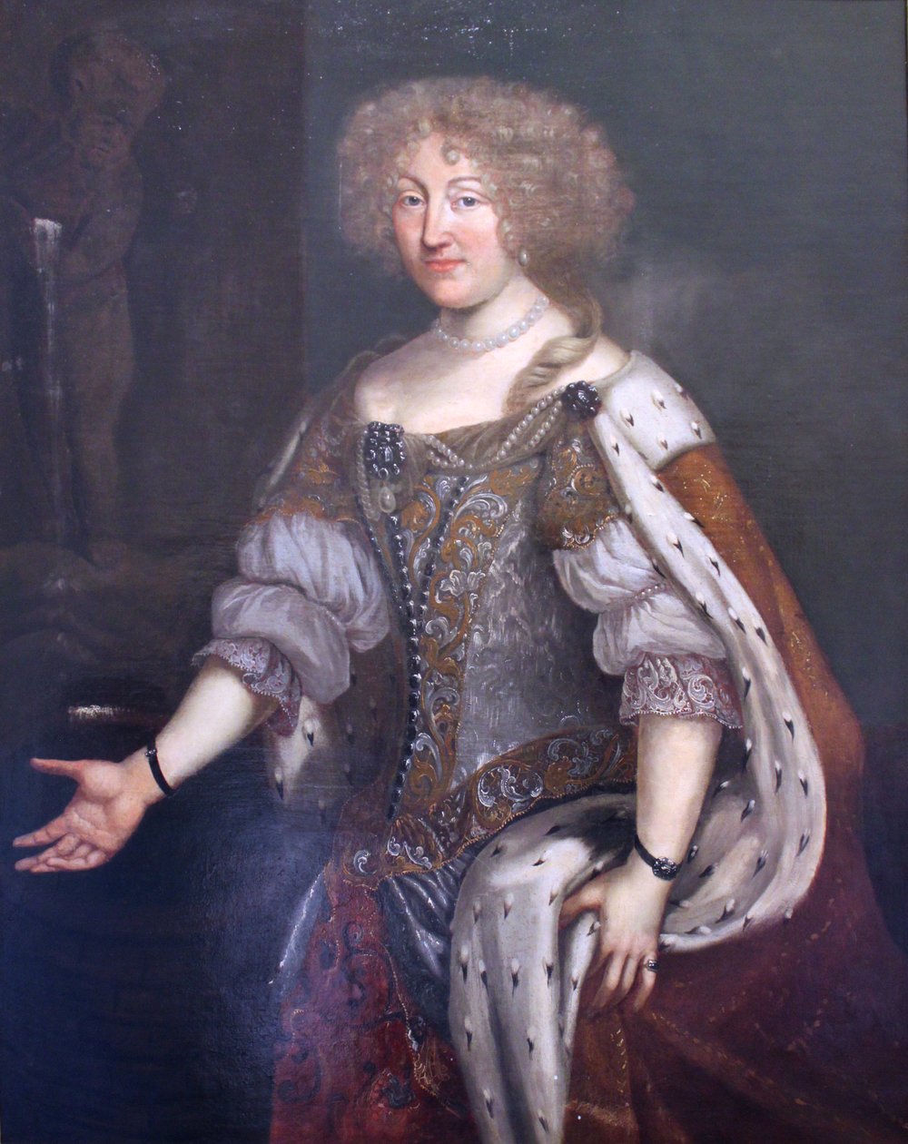 Herttuatar Magdalena Sibylla von Württemberg (1652-1712) tekijältä David Klöcker Ehrenstrahl