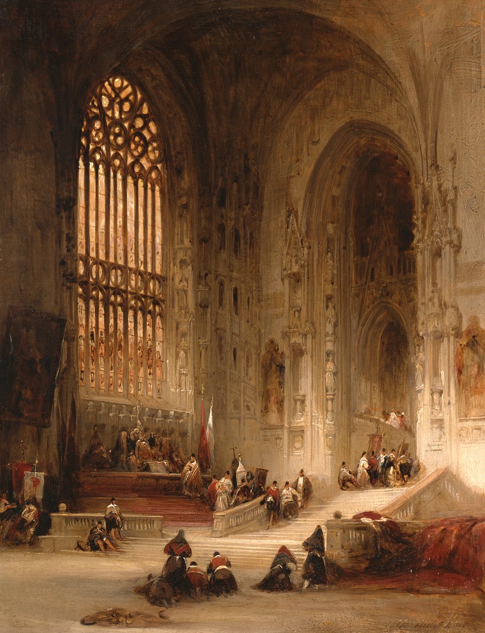 Burgosin katedraali, 1838 tekijältä David Roberts