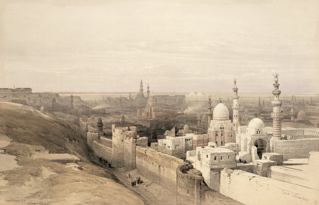 Kairosta länteen, Egyptistä ja Nubiasta, Vol.3 tekijältä David Roberts