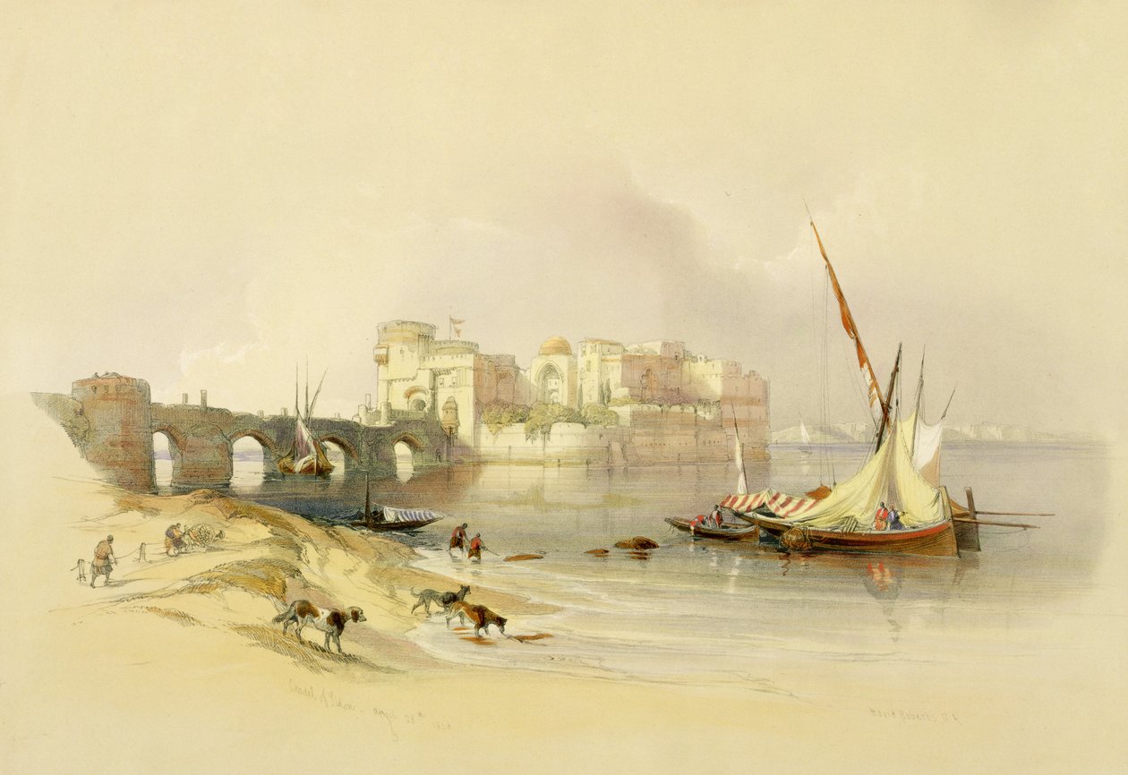 Sidonin linnoitus, 28. huhtikuuta 1839, levy 76 