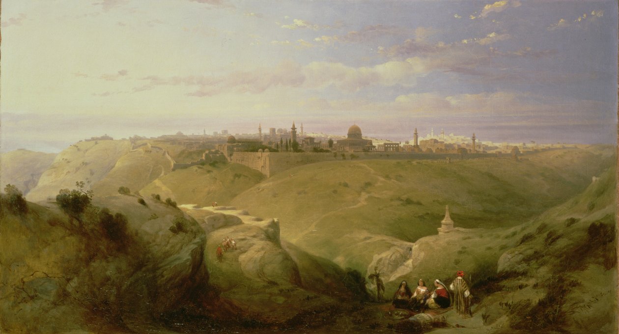Jerusalem, 1842 tekijältä David Roberts