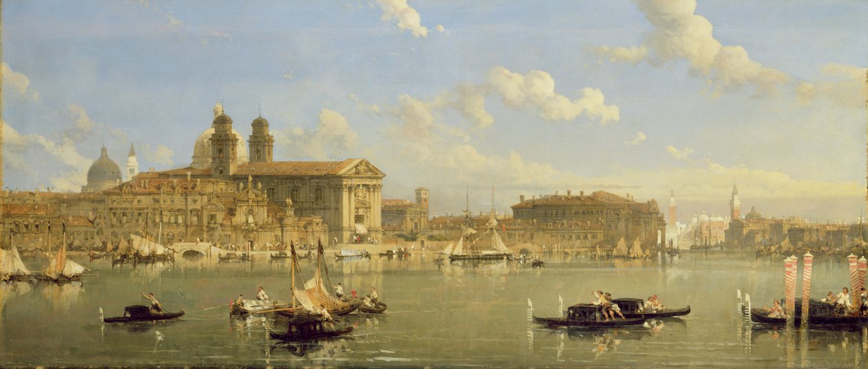 Giudecca, Venetsia, 1854 tekijältä David Roberts